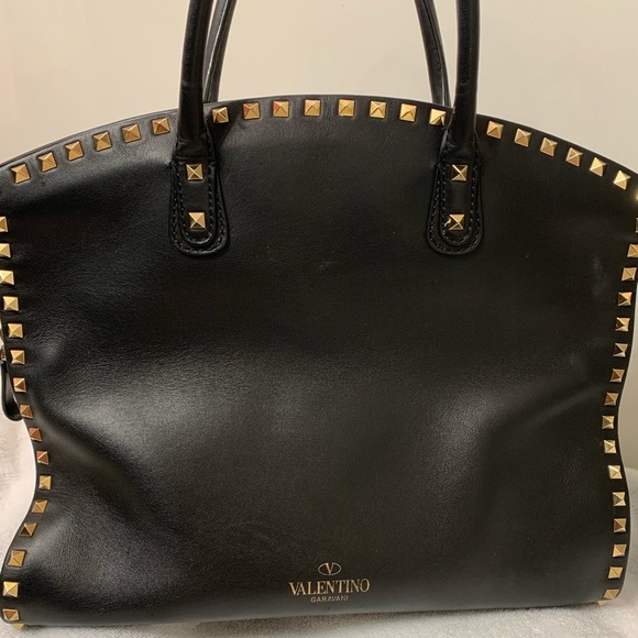 Authentic Valentino Garavani rockstud tote handbag - Picture 2 of 8